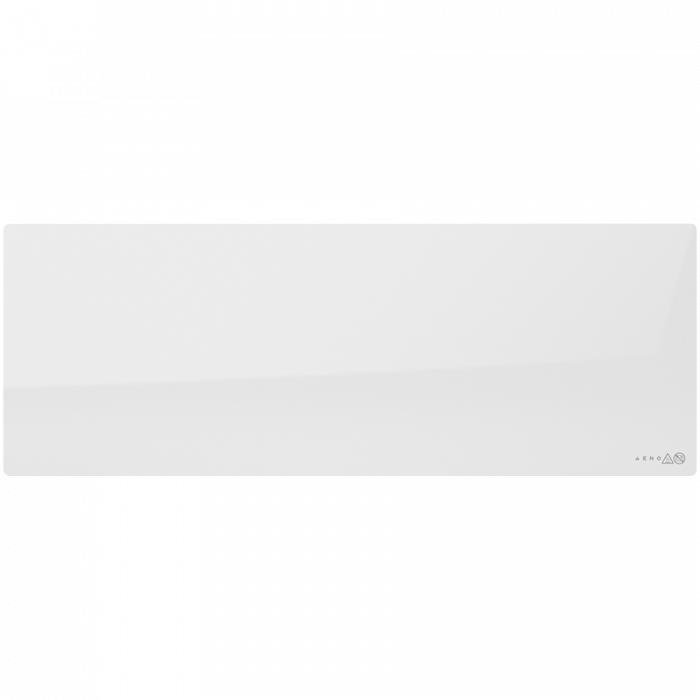 AENO Premium Eco Smart Heater, 700W, Tempered glass, Infrared+convection heating type, Led display Plug type: Europe (E/F type), WHITEManufacturer: AENO [2]