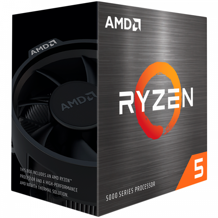 AMD CPU Desktop Ryzen 5 6C/12T 5600 (3.6/4.2GHz Boost,36MB,65W,AM4) Box [1]