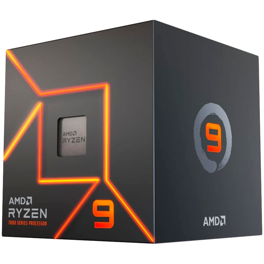 AMD CPU Desktop Ryzen 9 12C/24T 7900 (5.4GHz Max Boost,76MB,65W,AM5) box, with Radeon Graphics [1]
