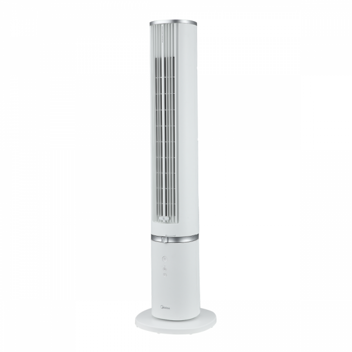 Aroma Tower fan, 45W, Fully Detachable for Easy Cleaning, Built-in Essential Oil Diffuser, Air flow: 38.3 m3/min, 2 Wind modes - Normal/Sleeping, 4 speed settings, 7h timer, Multi-angle Remote control [2]