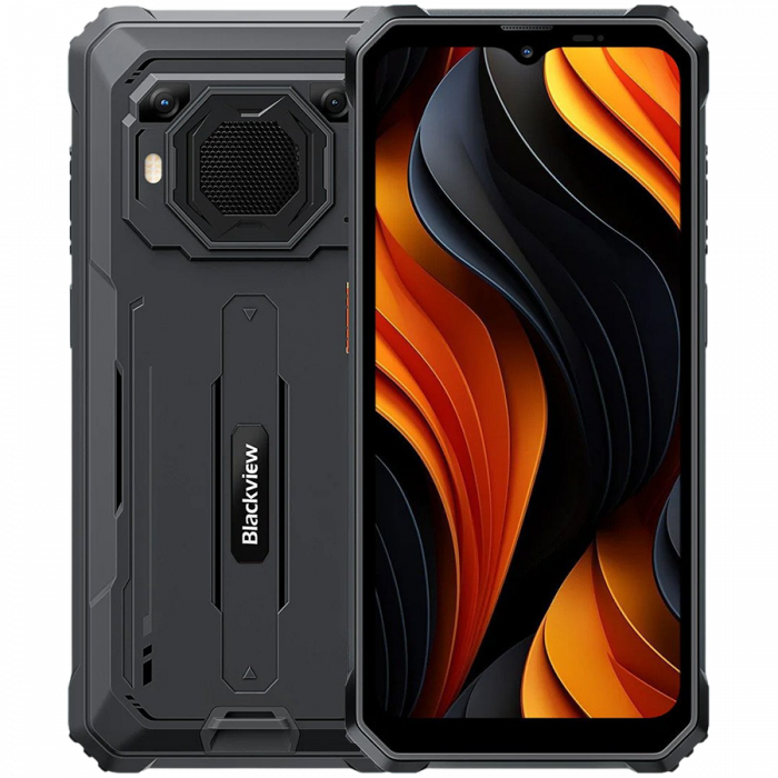 Blackview BV6200 Plus LTE 6.56" HD+IPS 720x1612 90Hz 8+256GB Unisoc T606 Octa-core 1.6GHz CAM Front 13MP Rear 16+2MP IP68/IP69K/MIL-STD-810H NFC Fingerprint 11000mAh NO Charger Android 14 Black [1]