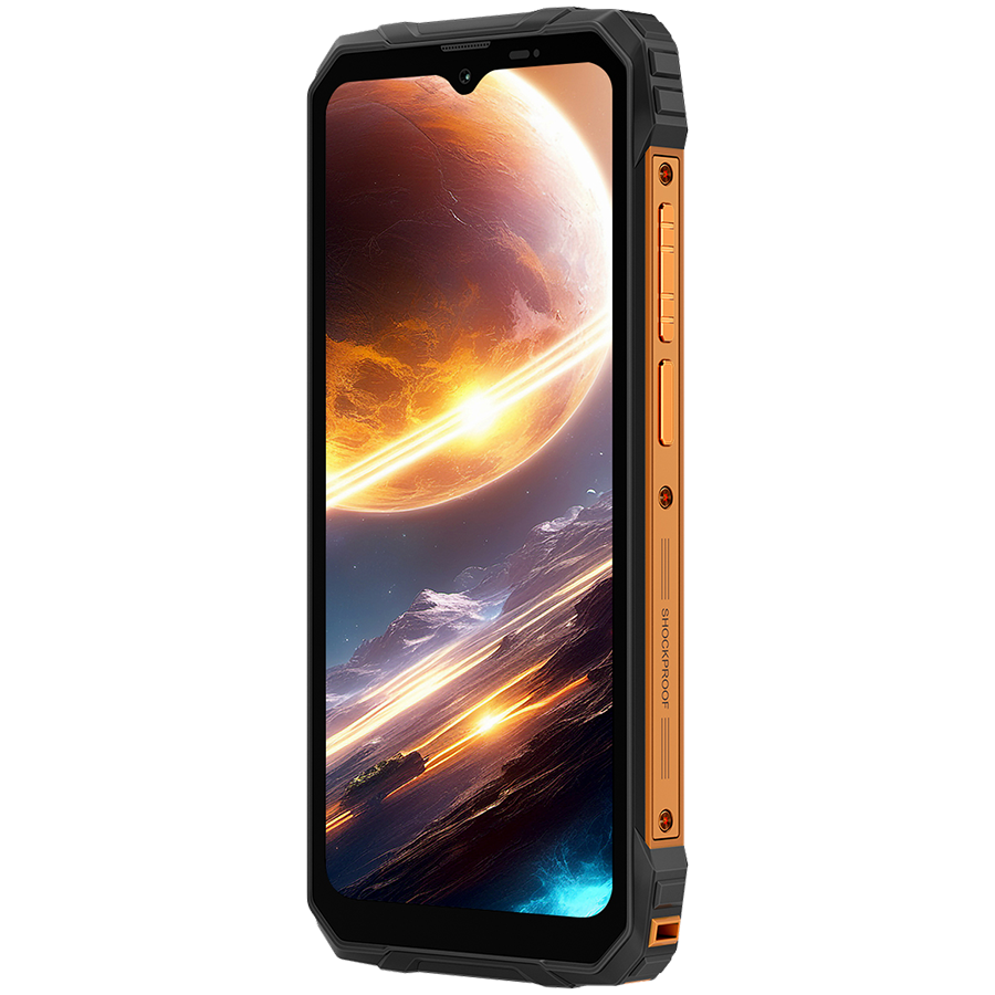 Blackview FORT1 LTE 6.56-inch HD+ 1612x720 90Hz 6+256GB Unisoc T615 Octa-Core 1.8GHz 8MP Front 16+2MP Rear NFC MIL-STD-810H 10000mAh Fingerprint Android 15 Orange [3]