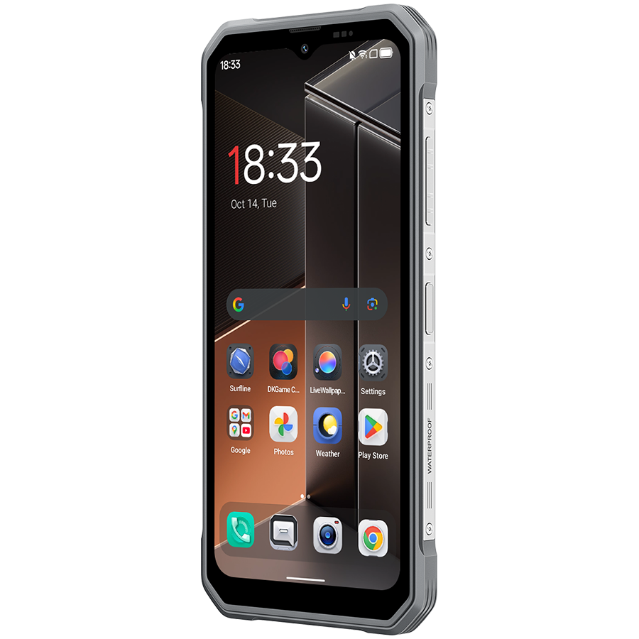 Blackview FORT100 LTE 6.56-inch HD+ 1612x720 90Hz 8+128GB MT Helio G81 Octa-Core 2.0GHz 13MP Front 16MP Rear NFC MIL-STD-810H 5000mAh Fingerprint Android 16 Lunar White [4]