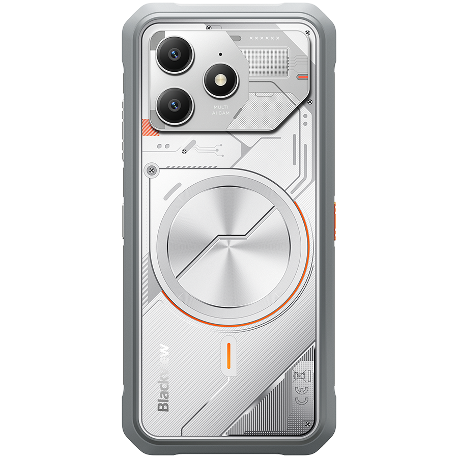 Blackview FORT100 LTE 6.56-inch HD+ 1612x720 90Hz 8+128GB MT Helio G81 Octa-Core 2.0GHz 13MP Front 16MP Rear NFC MIL-STD-810H 5000mAh Fingerprint Android 16 Lunar White [6]