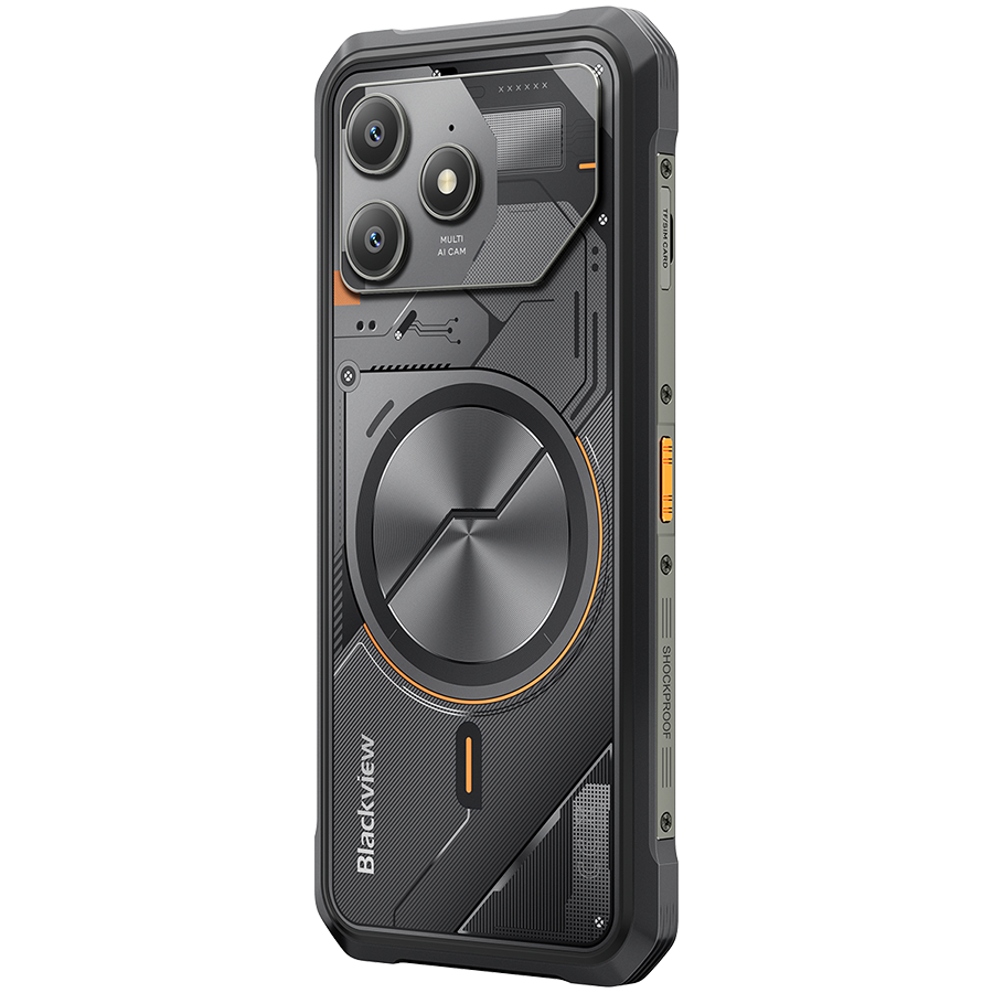 Blackview FORT100 LTE 6.56-inch HD+ 1612x720 90Hz 8+128GB MT Helio G81 Octa-Core 2.0GHz 13MP Front 16MP Rear NFC MIL-STD-810H 5000mAh Fingerprint Android 16 Cosmic Black [7]