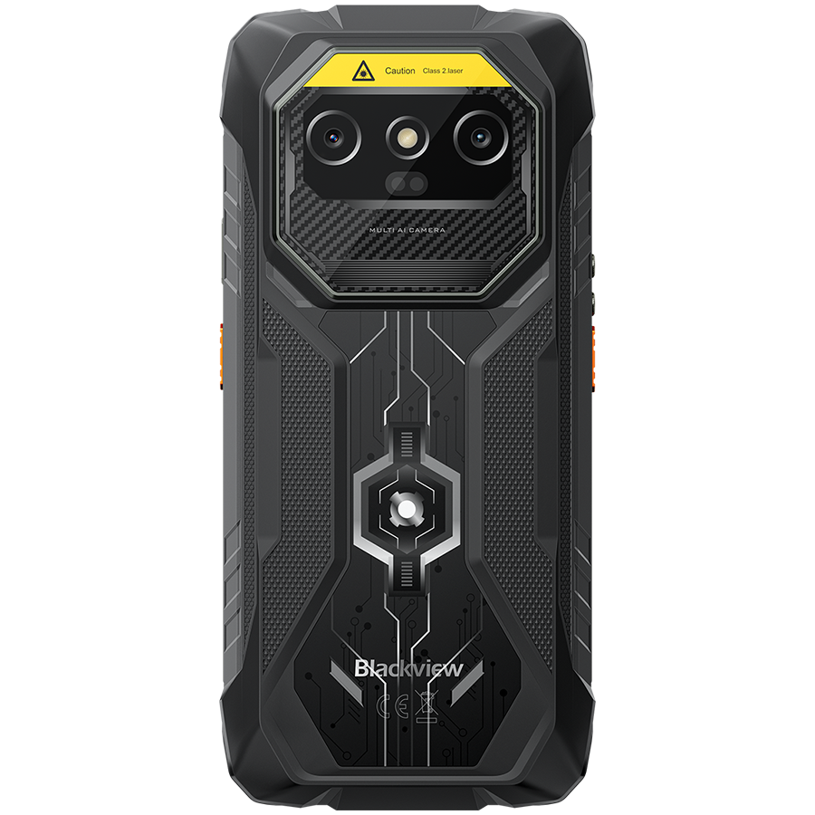 Blackview ROCK 1 Pro LTE 6.56-inch HD+ 1612x720 90Hz 8+256GB MT Helio G81 Octa-Core 2.0GHz 13MP Front 16+20MP Rear BARCODE SCANER NFC MIL-STD-810H 15000mAh Fingerprint Android 16 Black [7]