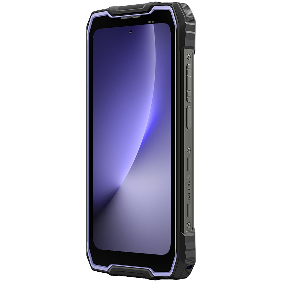 Blackview ROCK 2 5G 6.67-inch HD+ 1640x720 120Hz 12+256GB Unosoc T8100 Octa-Core 2.2GHz 13MP Front 16MP Rear NFC FG MIL-STD-810H 15000mAh Fingerprint Android 16 Purple [4]