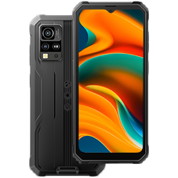 Blackview Rugged BV4800 6.56-inch, 60Hz 720*1612 GORILLA GLASS 5, Mediatek Helio A22 Quad-core 2.0GHz, 3GB/64GB 5180mAh, LTE 4G, 5MP Front/13MP Rear, Dual Sim, Android 13Go, Black [1]