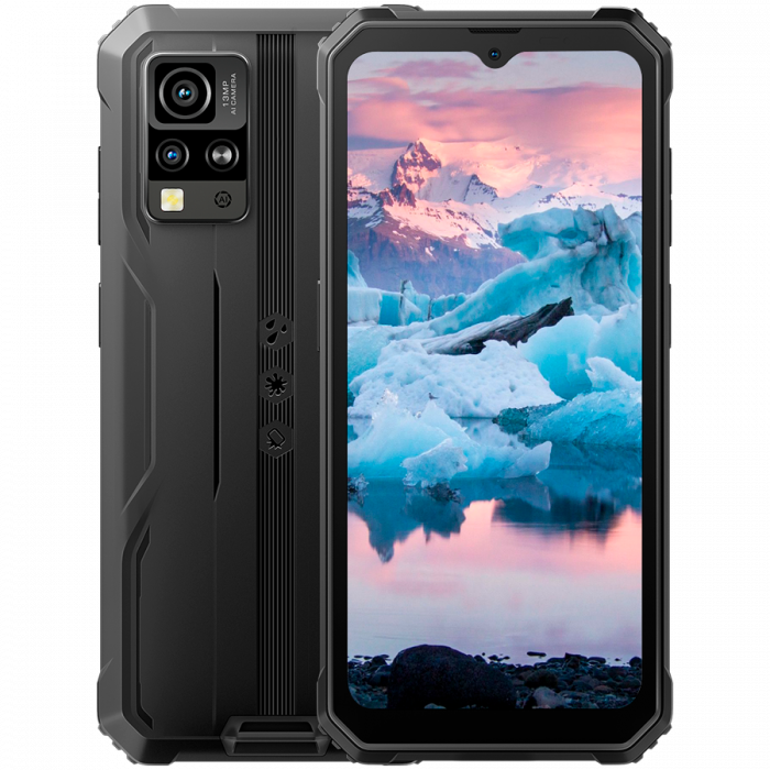 Blackview Rugged BV4800Pro LTE 6.56" HD+IPS 720x1612 60Hz GORILLA GLASS 5 T606 Octa-core 1.6GHz 4GB/128GB CAM Front 8MP Rear 16MP+2MP 5180mAh Android 15 5180mAh NO Charger Black [1]