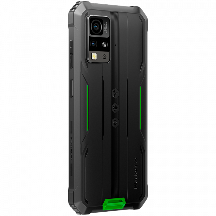 Blackview Rugged BV4800Pro LTE 6.56" HD+IPS 720x1612 60Hz GORILLA GLASS 5 T606 Octa-core 1.6GHz 4GB/128GB CAM Front 8MP Rear 16MP+2MP 5180mAh Android 15 5180mAh NO Charger Green [5]