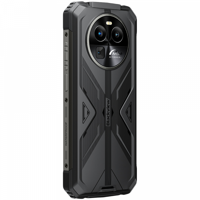 Blackview Rugged BV8100 6.5inch FHD+ IPS 1080*2400 120Hz Gorilla Glass 5, MT6789 8/256GB 32MP; Rear 50MP/13MP/VGA 8800mAh, 45W fast charging NFC, IP68 & IP69K & MIL-STD-810H, Android 14 Black [4]
