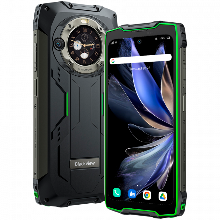 Blackview Rugged BV9300Pro LTE 6.7" FHD+IPS 1080x2388 120Hz Corning 5 12GB+256GB MT6789V G99 Dual-display CAM Front 32MP Rear 64MP+8MP IP68/IP69K Waterproof NFC Fingerprint 15080mAh NO Charger Android [3]