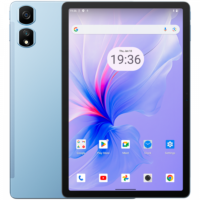 Blackview Tab 16 Pro 8/256GB, 11-inch FHD+ 1200x1920 IPS, Octa-core 2GHz, 8MP Front/13MP Back Camera, Battery 7700mAh, 18W wired charging, USB Type-C, Android 14, SD card slot, Blue [1]
