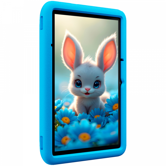 Blackview Tab 60 Pro Kids LTE 10.1-inch HD+ 800x1280 IPS 60Hz 4GB/128GB Octa-core T606 1.6GHz 5MP Front/8MP Back Camera Battery 7700mAh NO Carger USB Type-C Android 15 SD card slot Ocean Blue [3]