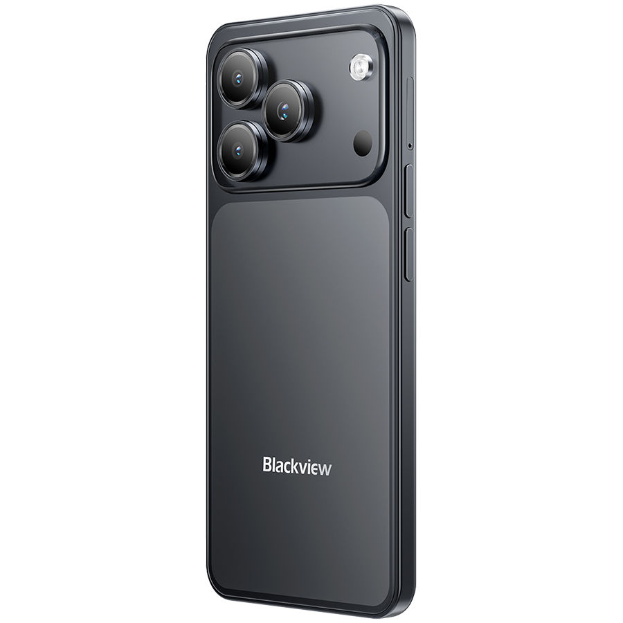 Blackview WAVE 7C LTE 6.56" LTE HD IPS 720x1612 90Hz 4+128GB T310 Quad-core 2.0GHz CAM 13MP/32MP 5000mAh Android 16 Face ID Protective case Phantom Black [5]