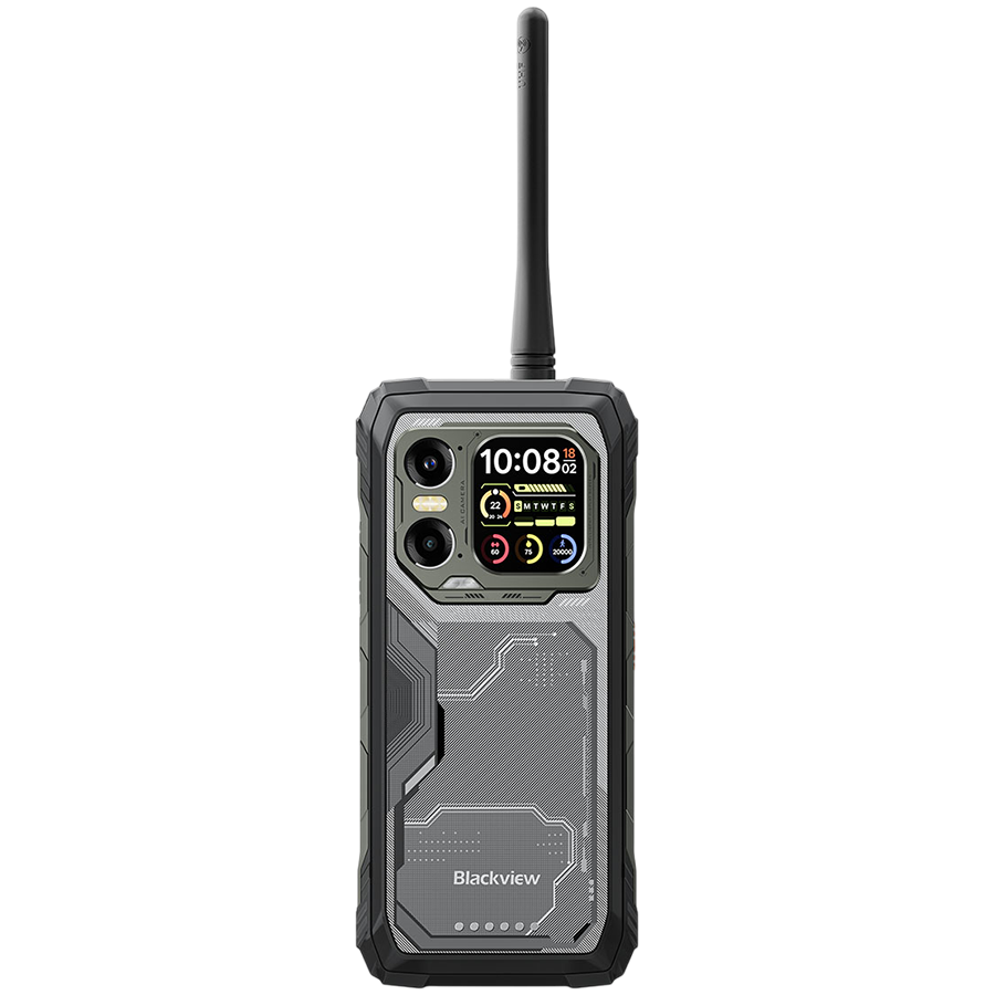 Blackview XPLORE 1 Walkie-talkie 22km 5G Rugged Phone 6.78-inch FHD 2460x1080 120Hz+2.01-inch 296x240 12+256GB MTK Dimensity 7050 octa-core 2.4Ghz Cam 50+64MP+20MP Night Vision 20000mAh NFC Gorilla Gl [5]