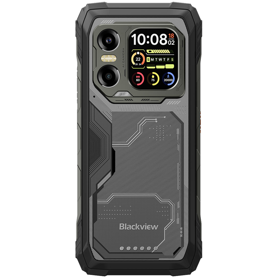 Blackview XPLORE 1X Rugged Phone 5G 6.78 inch FHD 2460x1080 120Hz + 2.01 inch 296x240 12/256Gb MT 7050 Octa-Core 2.4GHz 50MP Front 108+20MP Rear Cam Night vision WiFi6 NFC 10000mAh MIL-STD-810H Androi [5]
