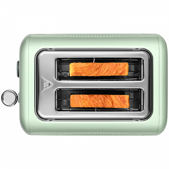 BUYDEEM 2 Slice Toaster, model DT620E, color Cozy Greenish, EU [4]