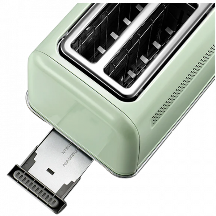 BUYDEEM 2 Slice Toaster, model DT620E, color Cozy Greenish, EU [3]