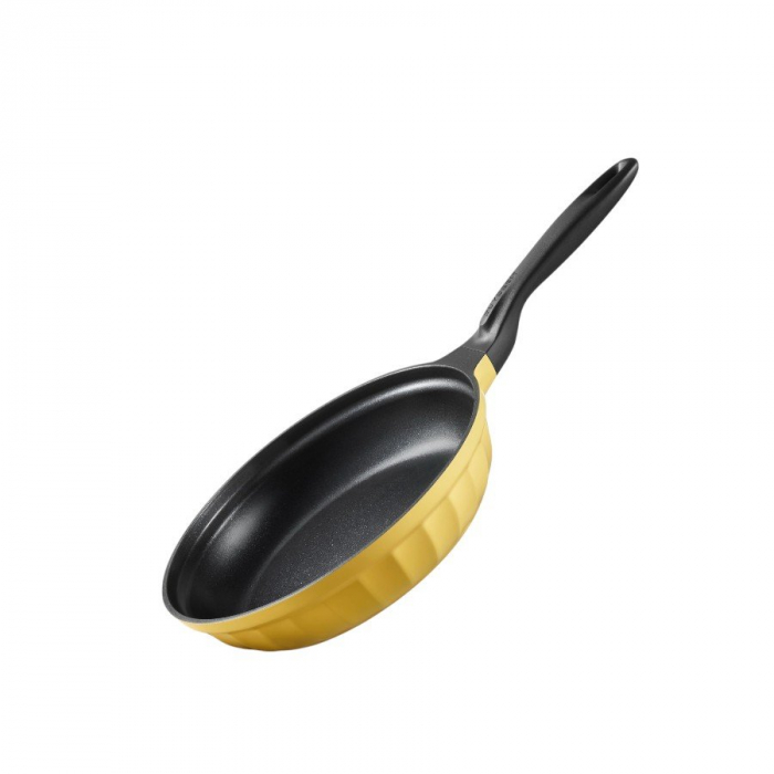 BUYDEEM Cast Aluminum Nonstick Frying Pan 25 cm, model CP151, color Mellow Yellow [2]