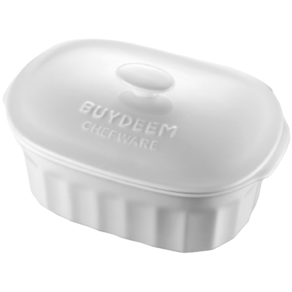 BUYDEEM Ceramic Cocotte 2 L, model CT1005, color White [1]