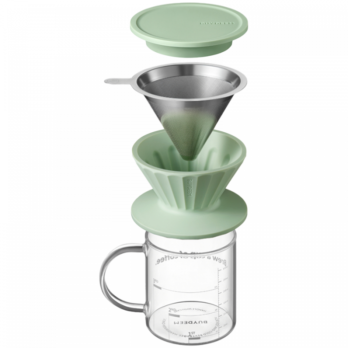 BUYDEEM Coffee filter, model CD1024, color Cozy Greenish [5]