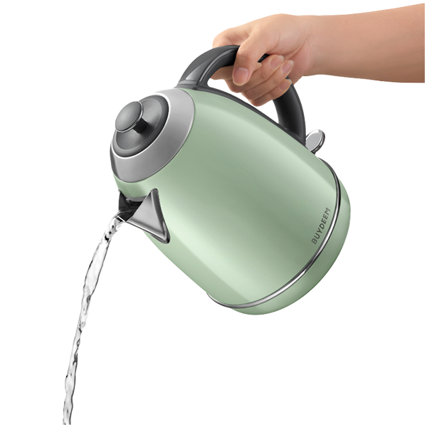 BUYDEEM Electric Kettle, model K640, color Cozy Greenish, EU [4]
