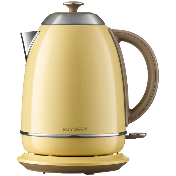 BUYDEEM Electric Kettle, model K640, color Mellow Yellow, EU [1]