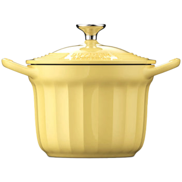 BUYDEEM Enameled Cast Iron Dutch Oven, model CP541, color Mellow Yellow [1]