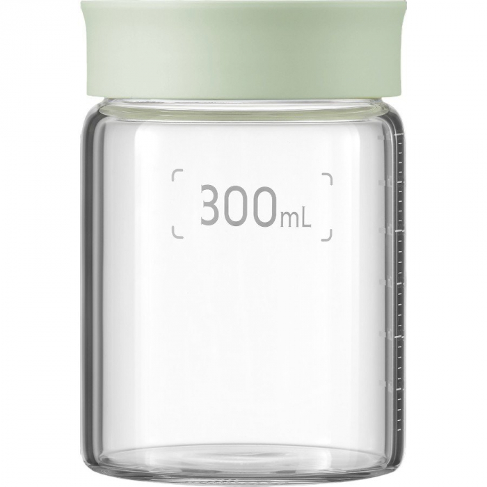 BUYDEEM Glass storage box 300ml x2, model CS1002, color Cozy Greenish [1]