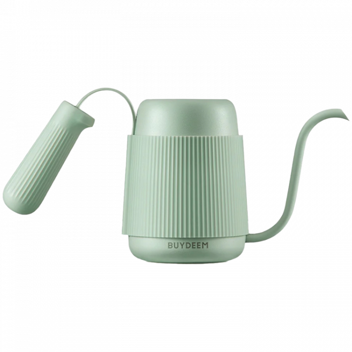 BUYDEEM Gooseneck Pour Over Coffee Kettle, model CD2006, color Cozy Greenish [1]
