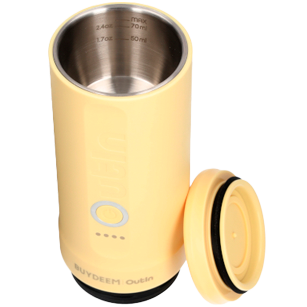 BUYDEEM Nano Espresso Machine, model OTEM-01, color Mellow Yellow [4]
