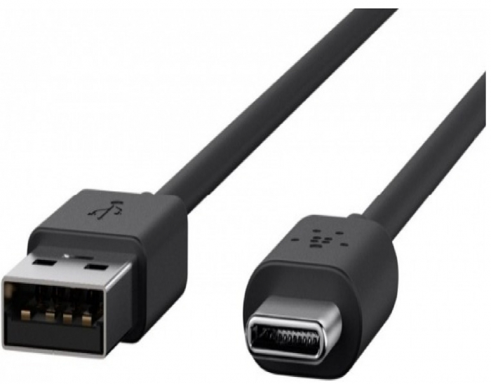 CABLU alimentare si date SPACER, pt. smartphone, USB 3.0 (T) la Type-C (T), 1m, Fast Charging, 2.4A,black [1]