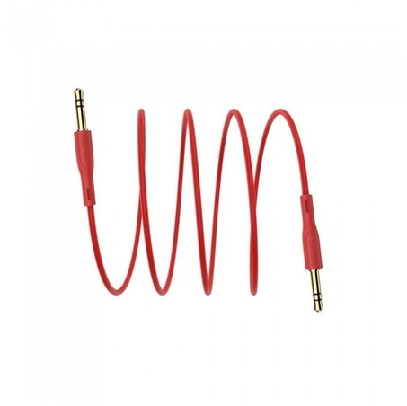 Cablu Audio Borofone, BL1 Jack 3.5 mm, 1M, Rosu [2]