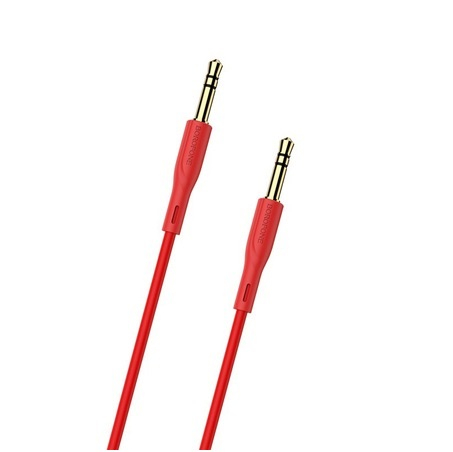 Cablu Audio Borofone, BL1 Jack 3.5 mm, 1M, Rosu [1]