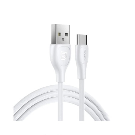 Cablu Date Incarcare Remax Lesu Pro Compatibil Cu Dispozitive Cu Mufa Microusb, 2.1a, Alb - Rc-160m [2]