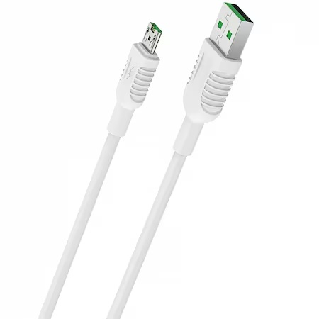 Cablu Date si Incarcare USB la MicroUSB Borofone BX33, 4A Billow, 1.2 m, Alb [2]