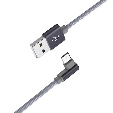 Cablu de date/incarcare Borofone, BX26 Micro USB 1M, Gri [2]