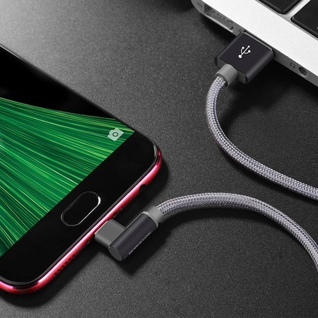 Cablu de date/incarcare Borofone, BX26 Micro USB 1M, Gri [4]