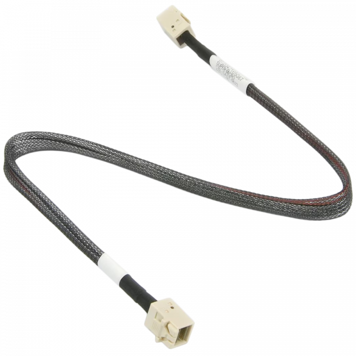 Supermicro CBL-SAST-1276F-100 Data Cable - Slimline x8 LE to 2x Slimline x4 STR - FFC - 76/76 cm [1]