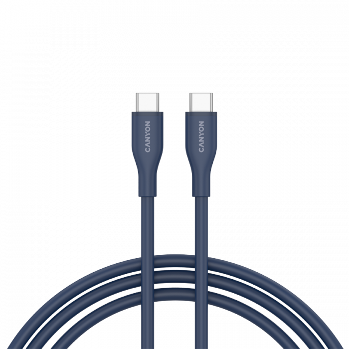 CANYON cable CC60SC10 C-C 60W 1m Silicon Dark blue [1]