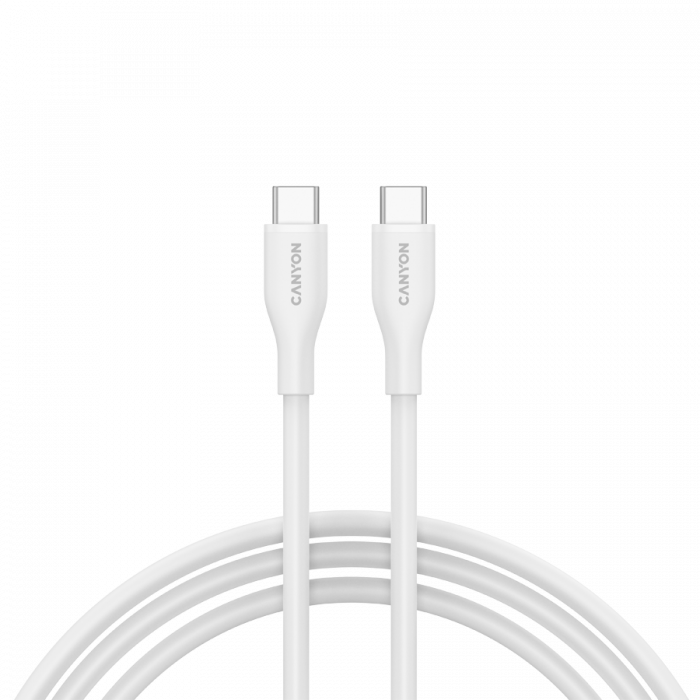 CANYON cable CC60SC10 C-C 60W 1m Silicon White [1]