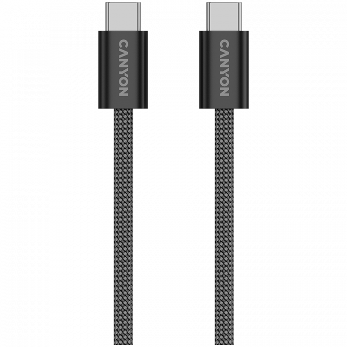 CANYON cable OnWire 60MG C-C 60W Magnet Braided 1m Black [1]