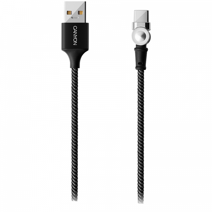 CANYON cable UC-8 A-C Magnetic 10W 1m Black [2]