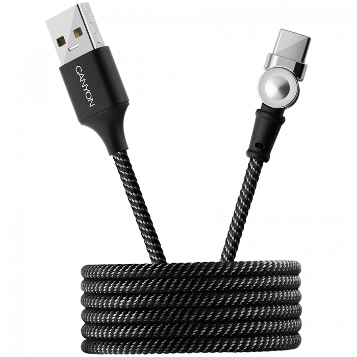 CANYON cable UC-8 A-C Magnetic 10W 1m Black [1]
