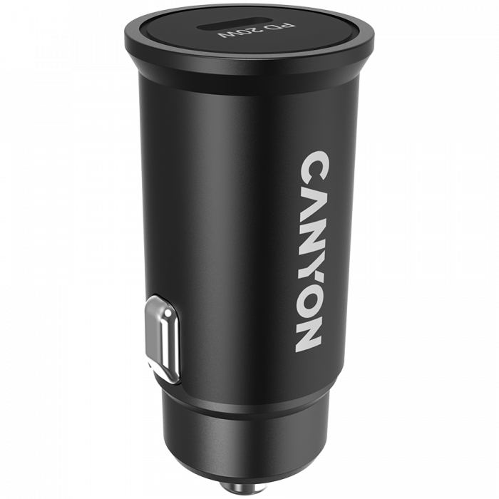 CANYON car charger C-20 PD 20W USB-C Black [2]