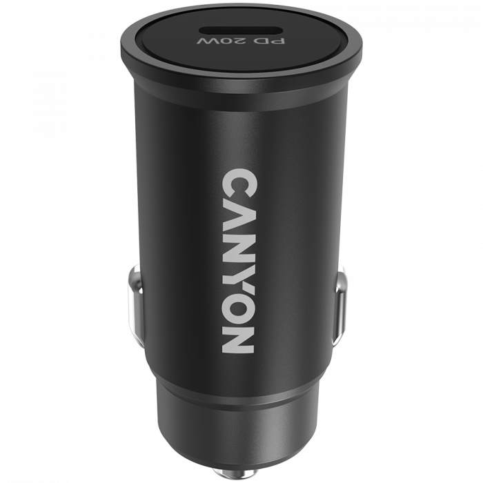 CANYON car charger C-20 PD 20W USB-C Black [1]