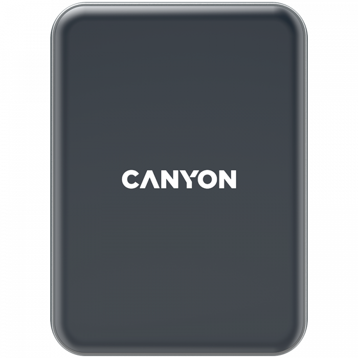 CANYON car charger CA-15 15W Megafix Wireless Magnetic Black [1]