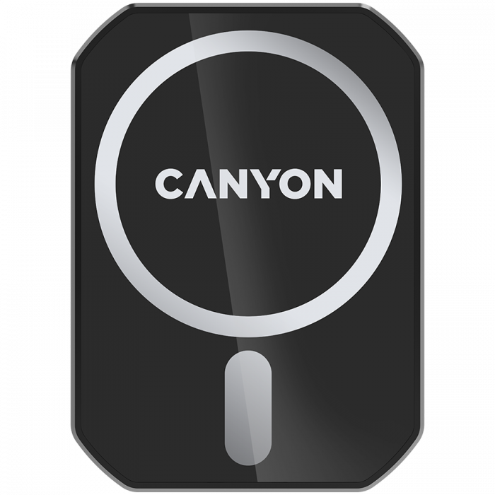 CANYON car charger CM-15 15W Wireless Magnetic for iPhone 12/13 Black [1]