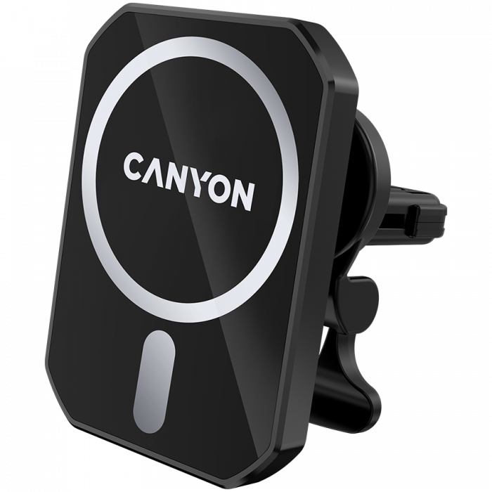 CANYON car charger CM-15 15W Wireless Magnetic for iPhone 12/13 Black [2]